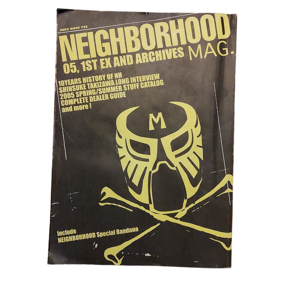 Neighborhood Magazine Jun Takahashi NIGO Fujiwara Hiroshi Nagase Masatoshi